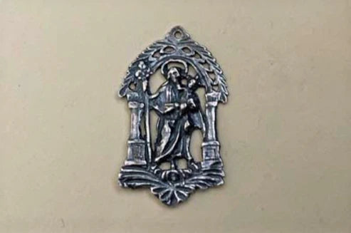 1 7/8" Saint Joseph Medal - Antique Model ME081