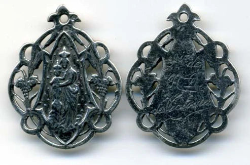 1" Our Lady of Victory Medal - Antique Model ME1037