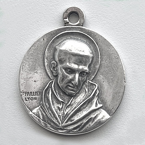 1 1/8" St Bernard Medal - Antique Model ME1049