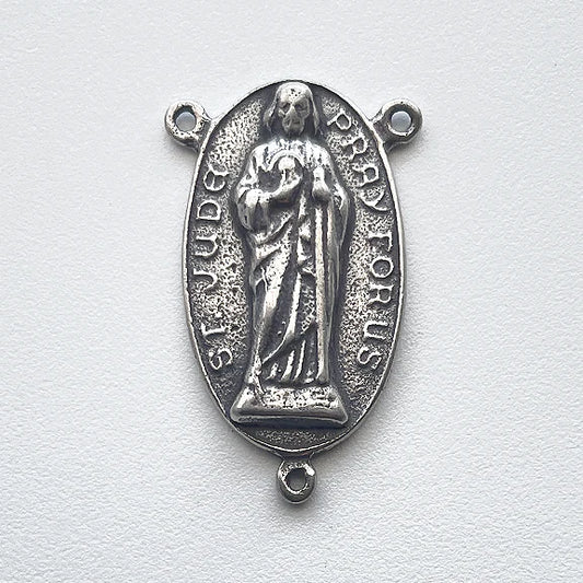 1 1/4" Saint Jude Antique Rosary Center Model CE1150