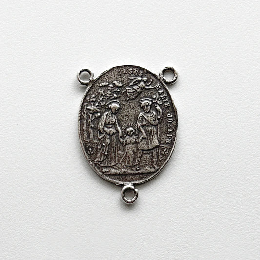 1" St. Joseph of the Oak / Holy Family with Angel – Antique Rosary Center Model CE1442