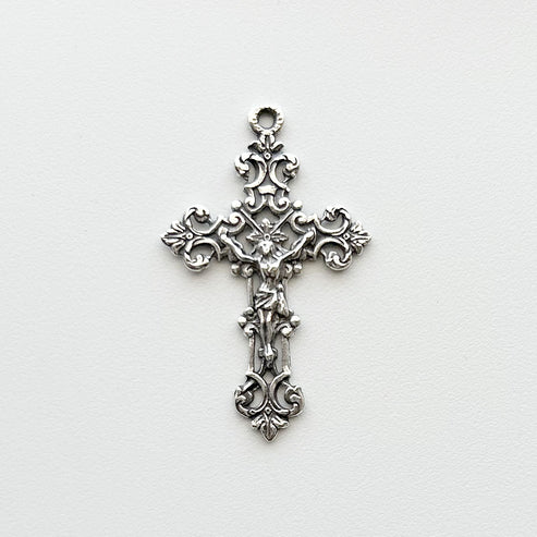 1 1/2" Tiny French Crucifix Antique Model CX215