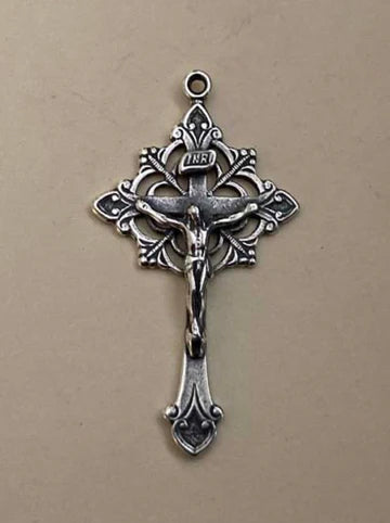 1 3/4" Ornate Crucifix – Antique Model CX281