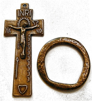 2" Iris Penal & Celtic Ring Rosary Parts Set 419-651