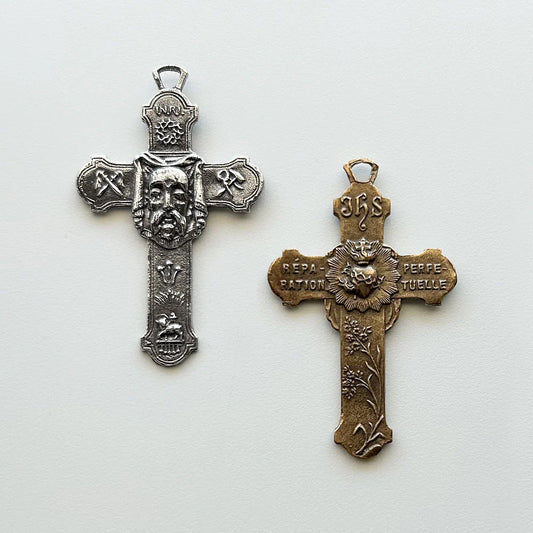 2" Passion Cross Antique Vintage Model CR477