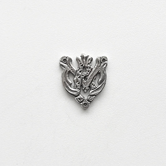 3/4" Auspice Maria Antique Rosary Center Model CE633