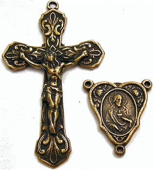 1 3/4" Scapular Rosary Parts Set 687-694