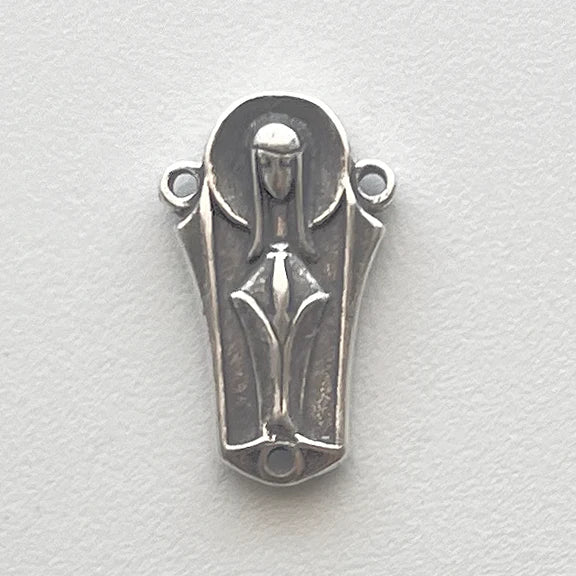 3/4" Gothic Antique Rosary Center Model CE695