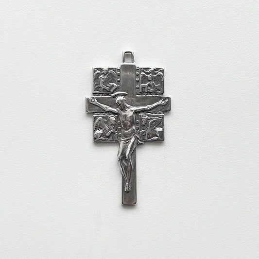 1 3/4" Four Evangelists Crucifix Antique Model CX762