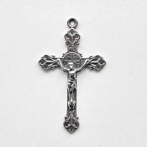 2" French Crucifix Antique Rosary Model CX810