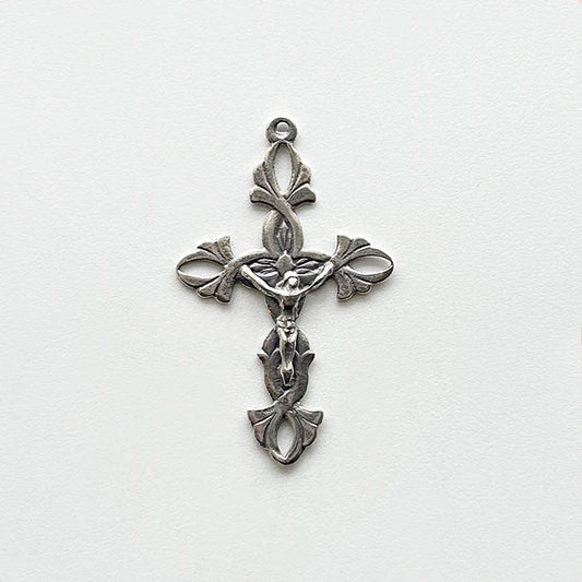 1 5/8" Link Crucifix Pendant and Rosary Crucifix Antique Model CX811