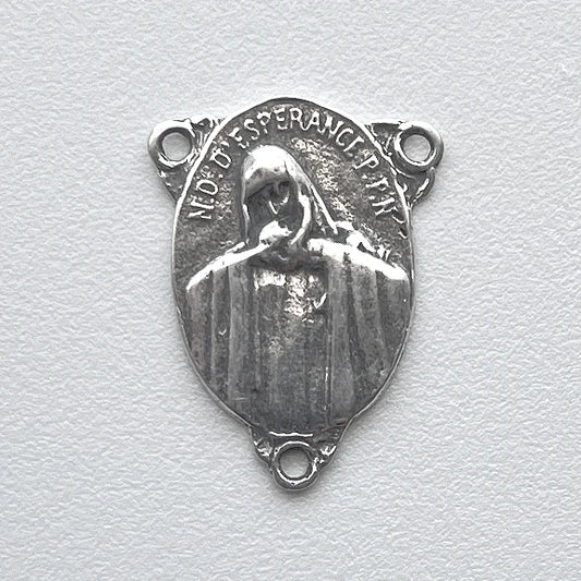 3/4" Our Lady of Hope Antique Rosary Center Model CE822