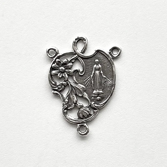 1" Flowers Antique Rosary Center Model CE930