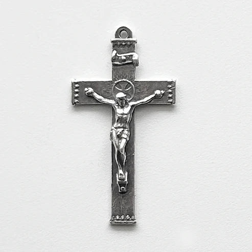 1 7/8" Simple Crucifix Antique Model CX941