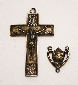 1 7/8" Fatima Our Lady Rosary Parts Set 19