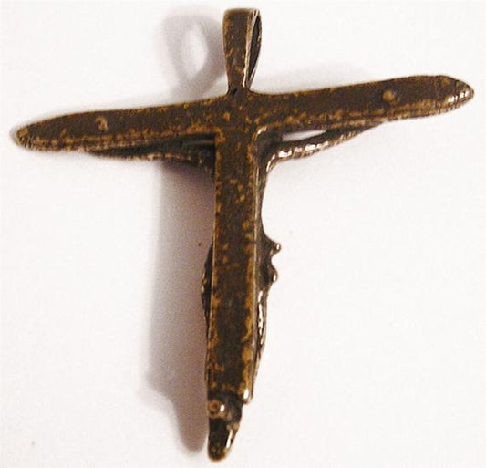 1 3/4" Knights Templar Cathar Crucifix Antique Model CX827