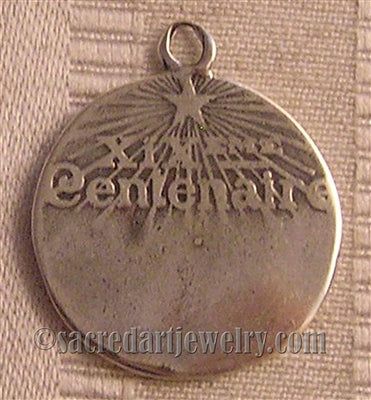 1" Crib Medal Joyous Nativity Medal - Engravable Antique Model ME1036