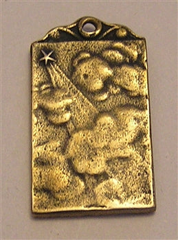 3/4" Jesus Are You There Medal - Antique Model ME1058