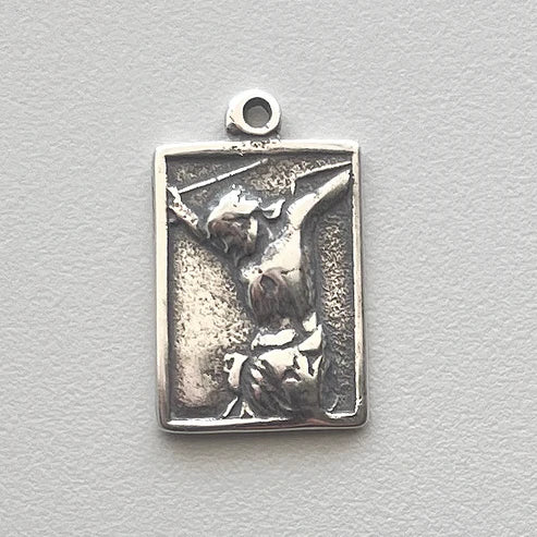 3/4" Jesus Passion Medal â€“ SantÃ­simo Cristo del Buen Viaje - Antique Model ME1012