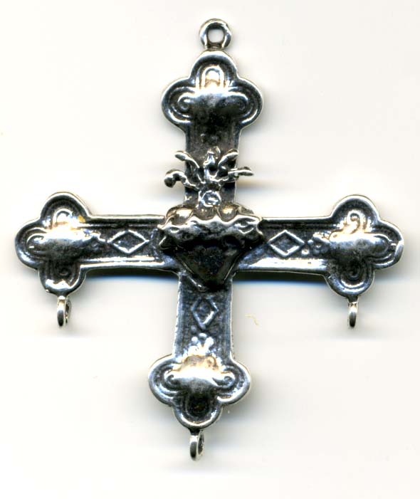 2" Yalalag Cross Mexico Antique Vintage Model CR1048