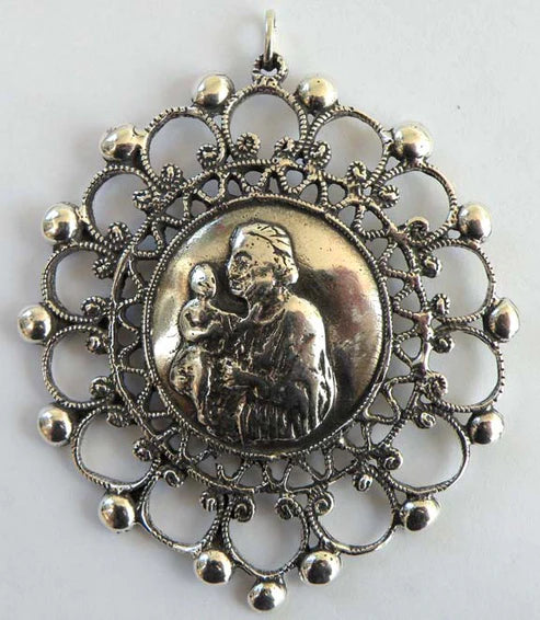 2 1/2" St Anthony Medal - Antique Model ME1067