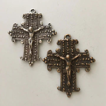 1 3/4" Coptic Crucifix Antique Model CX361