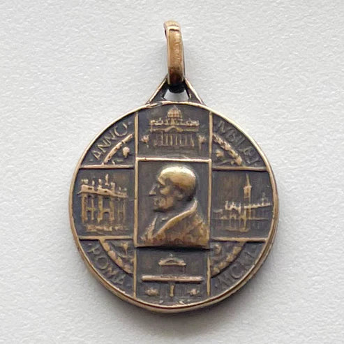 1" Pope Pius XII Medal - Antique Model ME1109