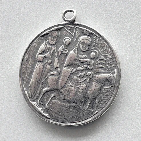 1 1/4" Holy Family Medal - Antique Model ME1111