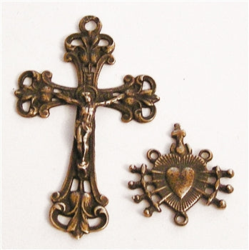 1 1/2" 7 Sorrows Rosary Parts Set 319-456