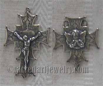 1 1/2" Gothic Angel Rosary Parts Set 363-364
