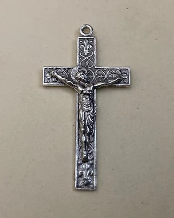 1 3/4" French Crucifix Antique Model CX383