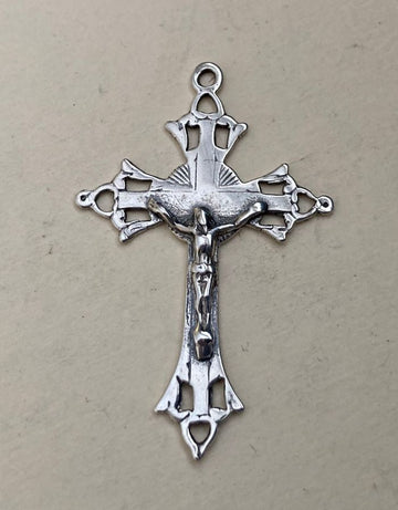1 3/4" Victorian Crucifix Antique Model CX408