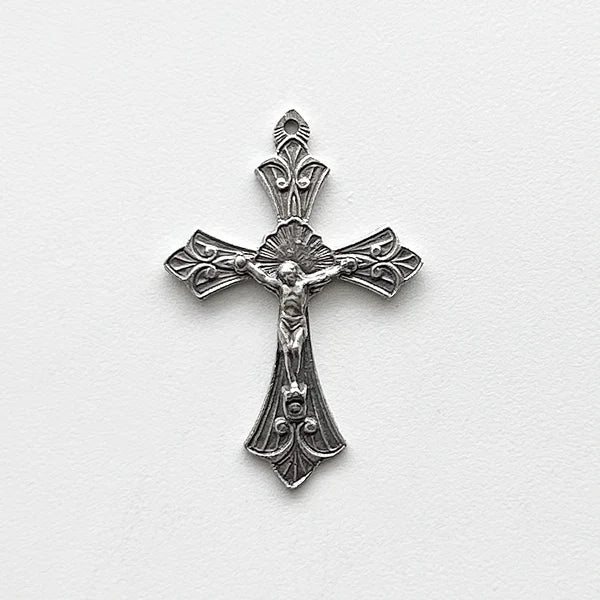 1 1/2" Small Crucifix Antique Model CX443