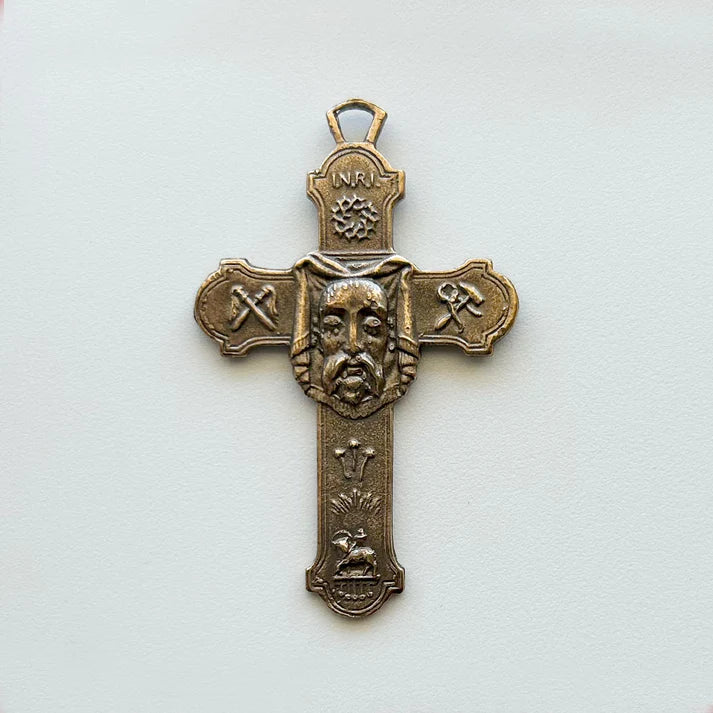 2" Passion Cross Antique Vintage Model CR477
