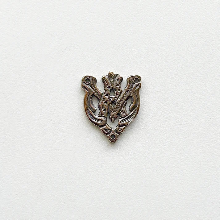 3/4" Auspice Maria Antique Rosary Center Model CE633
