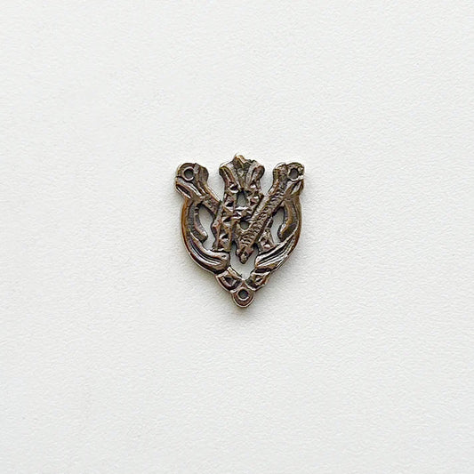 3/4" Auspice Maria Antique Rosary Center Model CE633