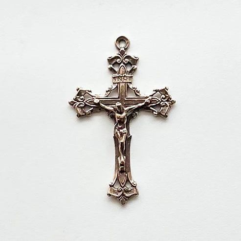 1 3/4" Old Roma Crucifix Antique Model CX635