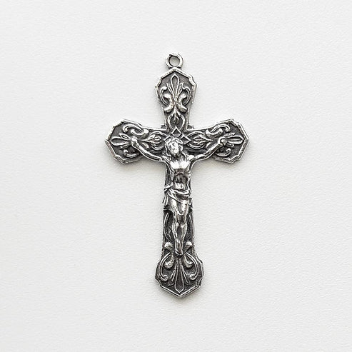 1 3/4" Scrolls Crucifix Antique Model CX687