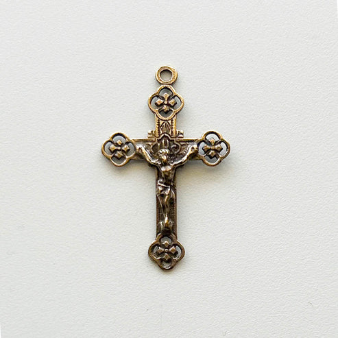 1 1/8" Small Celtic Crucifix Antique Model CX741