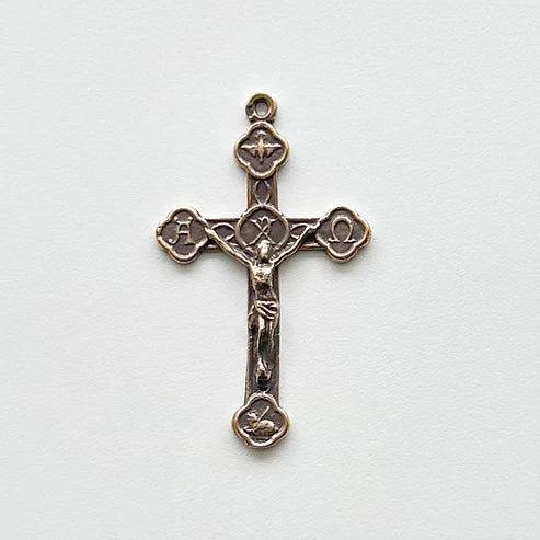 1 1/2" Small Crucifix Antique Model CX832