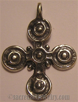 1 3/8" Five Wounds Stigmata Cross Antique Vintage Model CR540
