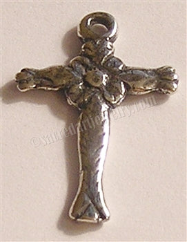 1 3/8" Colonial Spain Cross Antique Vintage Model CR631