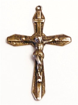 1 3/8" Tiny Small Crucifix Antique Model CX653