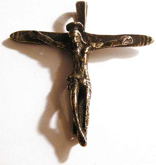 1 3/4" Knights Templar Cathar Crucifix Antique Model CX827